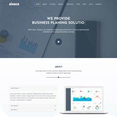 Trading Trending Business Responsive